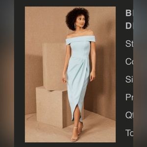 Anthropologie Off the Shoulder Dress